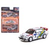 Mitsubishi Lancer Evolution III #2 Kenneth Eriksson - Staffan Parmander Winner 'Hong Kong-Beijing Rally' (1995) 'Global64' Series 1/64 Diecast Model by Tarmac Works