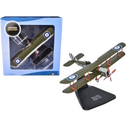 Airco DH4 Bomber Plane '202 Squadron RFC' (1918) 'Oxford Aviation' Series 1/72 Diecast Model Airplane by Oxford Diecast