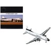 Convair C-131 Commercial Aircraft 'Conquest Air Cargo' (N342GS) White with Black Tail Stripes 'Gemini 200' Series 1/200 Diecast Model Airplane by GeminiJets
