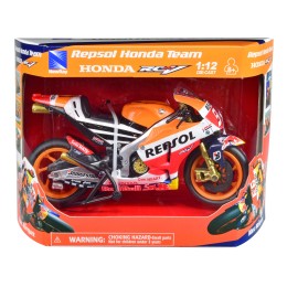 Honda RC213V Motorcycle #93 Marc Marquez 'Repsol Honda Team' MotoGP (2015) 1/12 Diecast Model by New Ray