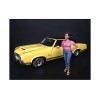 'Hanging Out II' Gloria Figurine for 1/18 Scale Models by American Diorama