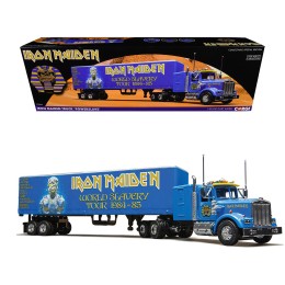 Iron Maiden 'Powerslave' Transport Truck Blue 'World Slavery Tour 1984-85' 1/50 Diecast Model by Corgi