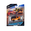 2021 Ford Bronco Wildtrak Orange Metallic with Black Top 'Off-Road' 'Maisto Design' Series 1/64 Diecast Model Car by Maisto