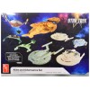 Skill 2 Model Kit Allies and Adversaries Space Ship Set 'Star Trek' Franchise 1/2500 Scale Model by AMT