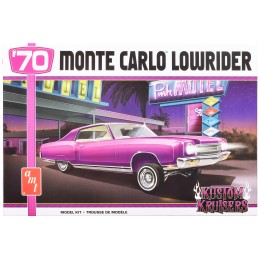Skill 2 Model Kit 1970 Chevrolet Monte Carlo Lowrider 'Kustom Kruisers' 1/25 Scale Model by AMT