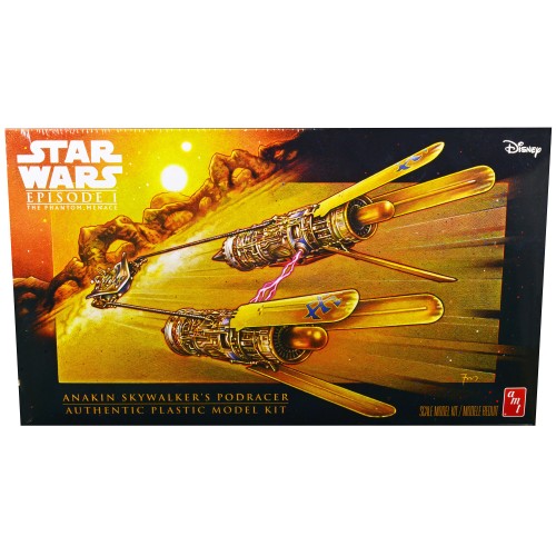 Skill 2 Model Kit Anakin Skywalker's Podracer 'Star Wars Episode I: The Phantom Menace' 1/32 Scale Model by AMT