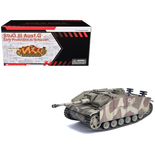 Germany StuG III Ausf. G 'Early Production' with Schurzen Tank 'Pz.Gren.Div. Totenkopf Kursk' (1943) 'NEO Dragon Armor' Series 1/72 Plastic Model by Dragon Models