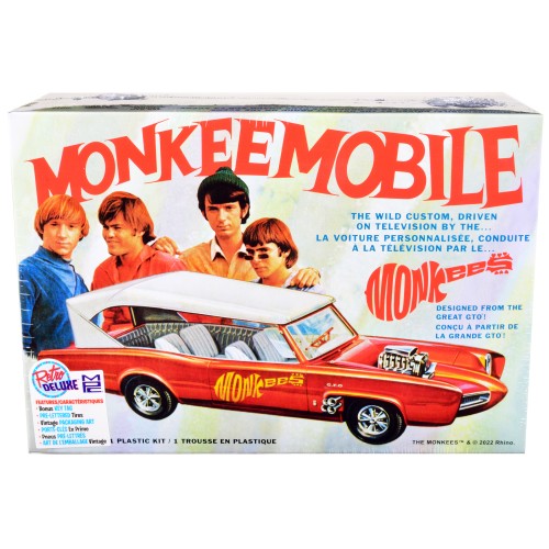 Skill 2 Model Kit Monkeemobile 'The Monkees' (1966-1968) TV Series 1/25 Scale Model Car by MPC