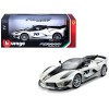 Ferrari FXX-K Evo #70 White 1/18 Diecast Model Car by Bburago