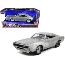 Dom's 1970 Dodge Charger R/T Bare Metal 'Fast & Furious 7' (2015) Movie 1/24 Diecast Model Car by Jada