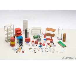 Garage Kit Set for 1/18 Scale Models by Autoart
