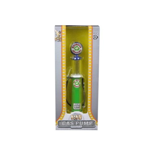 Magnolia Gasoline Vintage Gas Pump Cylinder 1/18 Diecast Replica by Road Signature