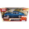 1974 Ford Maverick Blue Metallic 'Forgotten Classics' Series 1/24 Diecast Model Car by Motormax