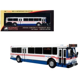 2006 Orion V Transit Bus WMATA Washington '54 L'Enfant Plaza Station' Limited Edition 'The Vintage Bus and Motorcoach Collection' 1/87 (HO) Diecast Model by Iconic Replicas