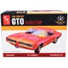 Skill 2 Model Kit 1968 Pontiac GTO Hardtop 'Craftsman Plus' Series 1/25 Scale Model by AMT
