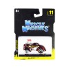 1941 Willys Coupe Gasser 'Competition Cams' Red Metallic and White 1/64 Diecast Model Car by Muscle Machines