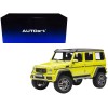 Mercedes Benz G500 4X4 2 Electric Beam/ Yellow 1/18 Model Car by Autoart