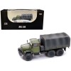 ZIL 131 Cargo Truck Green with White Stripes 'Ukrainian Ground Forces' 1/72 Diecast Model by Legion
