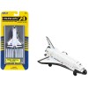 NASA 'Discovery' Space Shuttle White 'United States' with Runway Section Diecast Model Airplane by Runway24