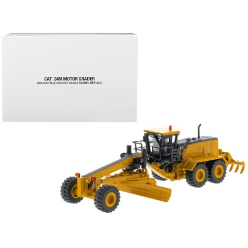 CAT Caterpillar 24M Motor Grader 'Elite Series' 1/125 Diecast Model by Diecast Masters