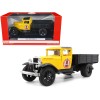 1931 Ford Model AA Pickup Truck Yellow and Black 'Drink it Ice Cold for Sparkling Refreshment - Coca-Cola' 1/24 Diecast Model Car by Motor City Classics