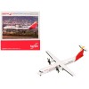 ATR 72-600 Commercial Aircraft 'Iberia Regional' (9H-NCD) White with Red Tail 1/200 Diecast Model Airplane by Herpa