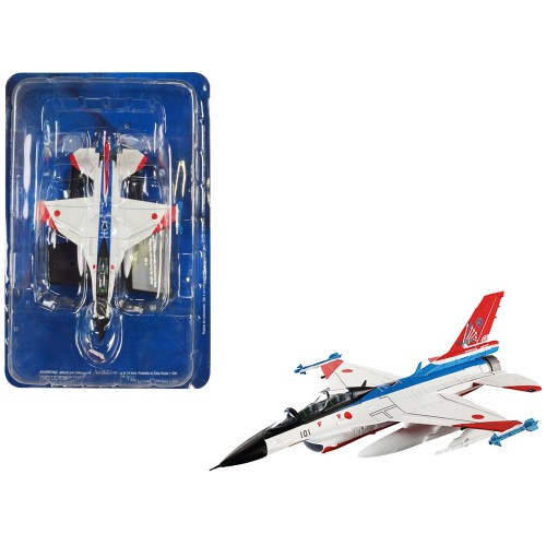 Mitsubishi F-2B Fighter Aircraft 'Air Development and Test Wing 60th Anniversary' (2015) Japan Air Self-Defense Force 1/100 Diecast Model by Hachette Collections