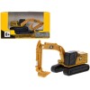 CAT Caterpillar 320 Hydraulic Excavator Yellow 'Micro-Constructor' Series Diecast Model by Diecast Masters