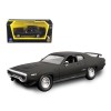 1971 Plymouth GTX Matt Black 1/43 Diecast Model Car by Road Signature