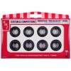 Model Kit 'Goodyear Polyglas GT' Tires Set of 8 Pieces for 1/25 Scale Models by AMT