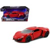 Lykan Hypersport Red 'Fast & Furious 7' (2015) Movie 1/32 Diecast Model Car by Jada