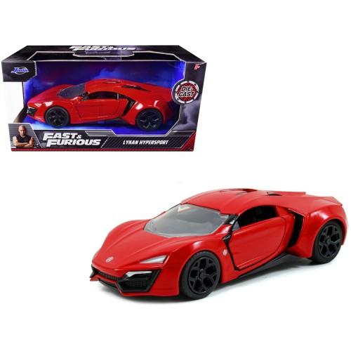 Lykan Hypersport Red 'Fast & Furious 7' (2015) Movie 1/32 Diecast Model Car by Jada