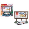 GMC Step Van White with 'Hostess' Country Billboard 'Johnny Lightning 50th Anniversary' 1/64 Diecast Model by Johnny Lightning