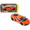 Lamborghini Revuelto Orange 'Italian Design' Series 1/24 Diecast Model Car by Bburago