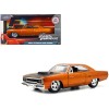 Dom's Plymouth Road Runner Orange Metallic with Matt Black Hood 'Fast & Furious' Series 1/32 Diecast Model Car by Jada