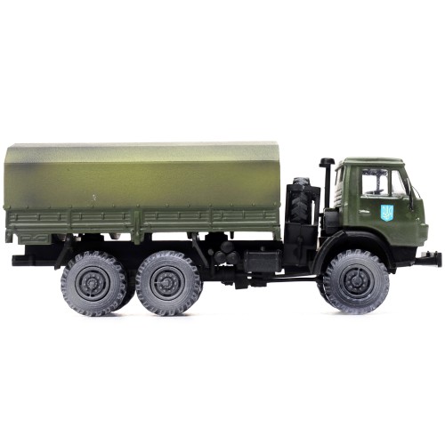 Kamaz 4310 Transport Truck Green (Weathered) 'Ukrainian Ground Forces' 1/72 Diecast Model by Legion
