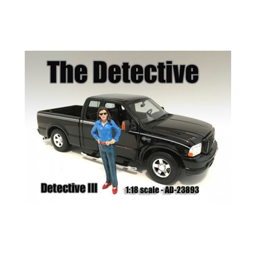 'The Detective #3' Figure For 1:18 Scale Models by American Diorama