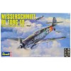 Level 4 Model Kit Messerschmitt Bf 109G-10 Fighter Aircraft 'Germany's Famous World War II Fighter' 1/48 Scale Model by Revell
