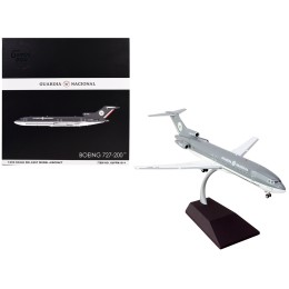 Boeing 727-200 Commercial Aircraft 'Guardia Nacional (Mexican National Guard)' (XC-NPF) Gray and White 'Gemini 200' Series 1/200 Diecast Model Airplane by GeminiJets