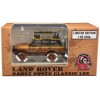 Land Rover Range Rover Classic LSE RHD (Right Hand Drive) 'Camel Trophy' Yellow (Dirty Mud Version) with Roof Rack Extra Wheels and Accessories Limited Edition to 2016 pieces Worldwide 1/64 Diecast Model Car by BM Creations