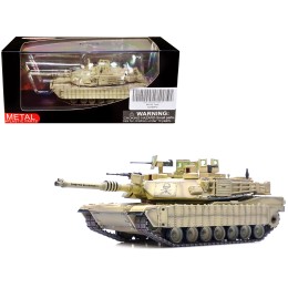 M1A2 TUSK I Battle Tank 'Ghetto Blaster II' 'U.S. Army 3rd Squadron 3rd Armoured Cavalry Regiment FOB Hammer Iraq' (2011) 1/72 Diecast Model by Panzerkampf