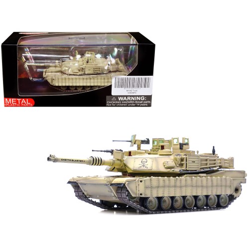 M1A2 TUSK I Battle Tank 'Ghetto Blaster II' 'U.S. Army 3rd Squadron 3rd Armoured Cavalry Regiment FOB Hammer Iraq' (2011) 1/72 Diecast Model by Panzerkampf