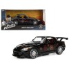 Johnny's 2001 Honda S2000 Black with Graphics 'Fast & Furious' Movie 1/24 Diecast Model Car by Jada