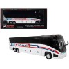 MCI J4500 Coach Bus 'International Stage Lines' White 'The Bus & Motorcoach Collection' Limited Edition to 504 pieces Worldwide 1/87 (HO) Diecast Model by Iconic Replicas