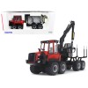 Komatsu 875.1 Forwarder Red and Black 1/32 Diecast Model by First Gear