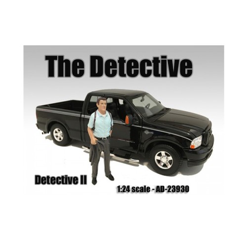 'The Detective #2' Figure For 1:24 Scale Models by American Diorama