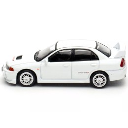 Mitsubishi Lancer Evolution IV RHD (Right Hand Drive) White 'Indonesia Diecast Expo 2024 Exclusive' 1/64 Diecast Model Car by Pop Race