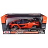 McLaren Senna Orange Metallic and Black 'Timeless Legends' 1/24 Diecast Model Car by Motormax