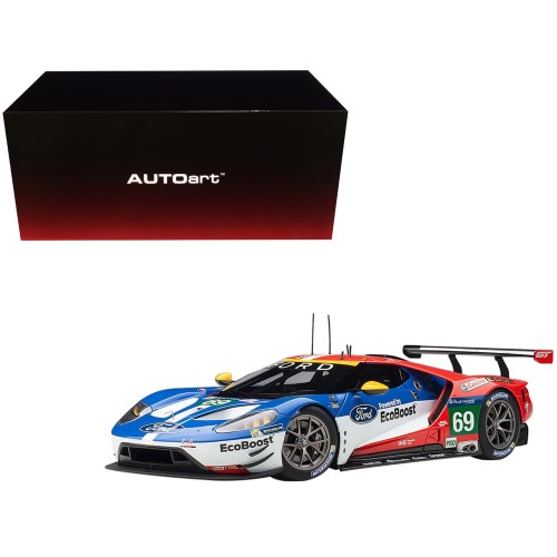 Ford GT #69 Ryan Briscoe - Richard Westbrook - Scott Dixon 'Ford Chip Ganassi Team USA' 24H Le Mans (2016) 1/18 Model Car by Autoart
