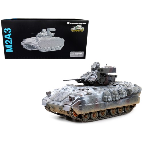 United States M2A3 Bradley IFV (Infantry Fighting Vehicle) Camouflage (Snowy Version) 'NEO Dragon Armor' Series 1/72 Plastic Model by Dragon Models